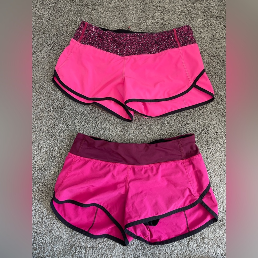 Lululemon shorts bundle size 4